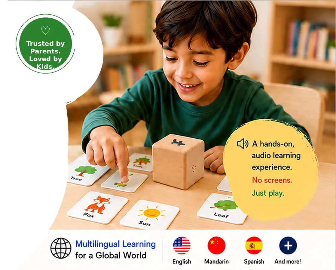 Kiri Cube and interactive learning tiles